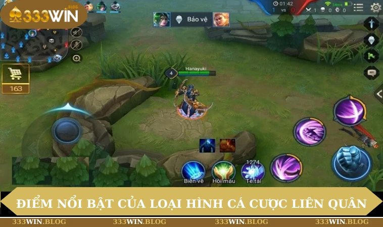 Điểm nổi bật của loại hình cá cược Liên Quân