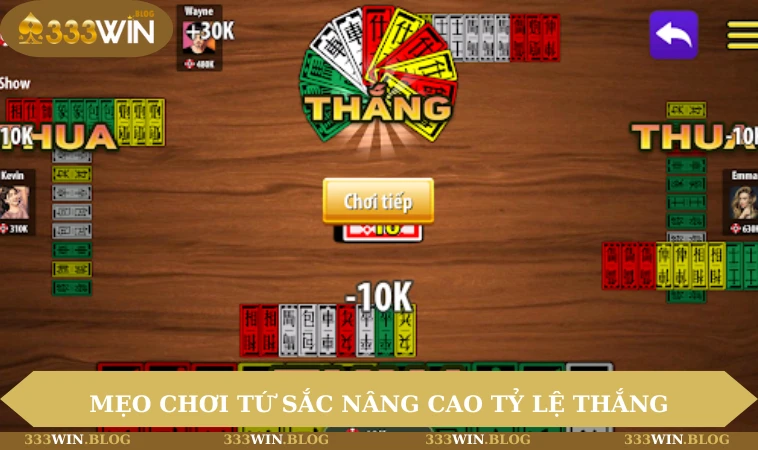 Mẹo chơi tứ sắc nâng cao tỷ lệ thắng