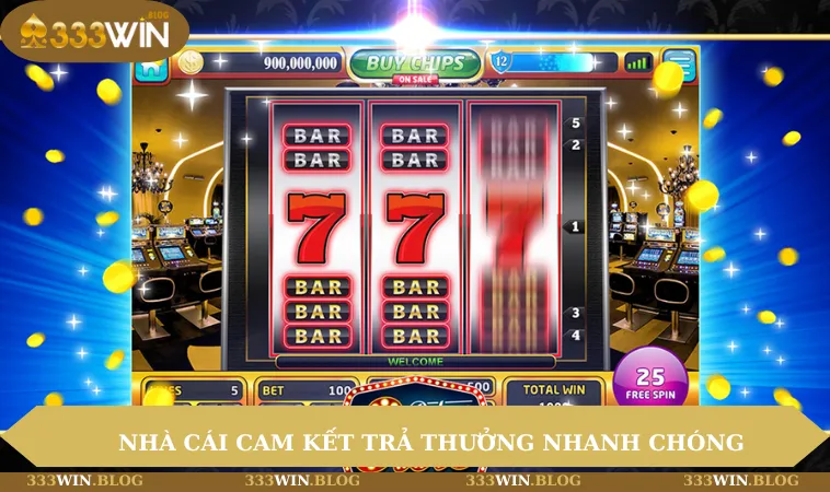 Nhà cái cam kết trả thưởng nhanh chóng, minh bạch cho mọi thành viên