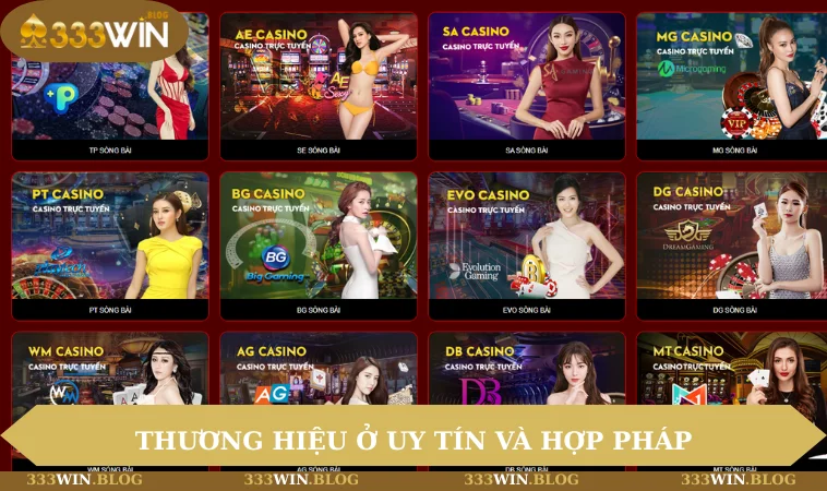 Thương hiệu uy tín và hợp pháp