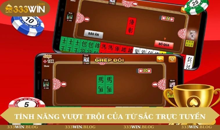 Tính năng vượt trội khi chơi tứ sắc tại 333WIN