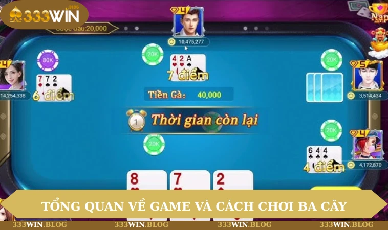 Tổng quan về game và cách chơi ba cây